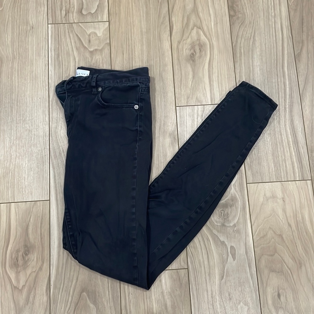 Loft black jeans leggings